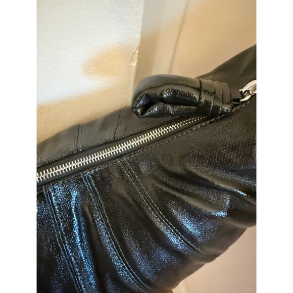 Lemaire croissant large coated messenger bag - Forest green - Picture 5 of 11